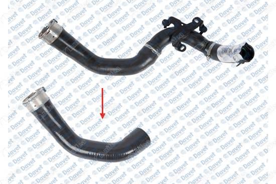 NIFEA 11043 Turbo Hortumu Buyuk Plastik Parca Haric Dacia Dokker  1.2 Tce - Lodgy  1.2 Tce - Duster  1.2 Tce